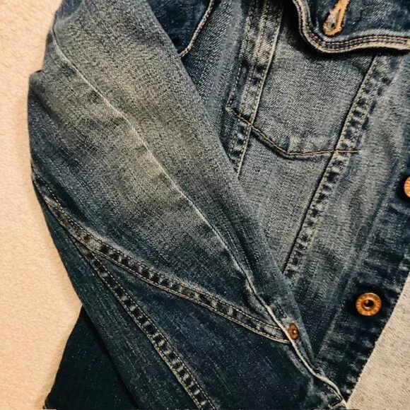 VTG Big Star (JACKY) denim jacket  S (see measurements) Boho western - Picture 5 of 7